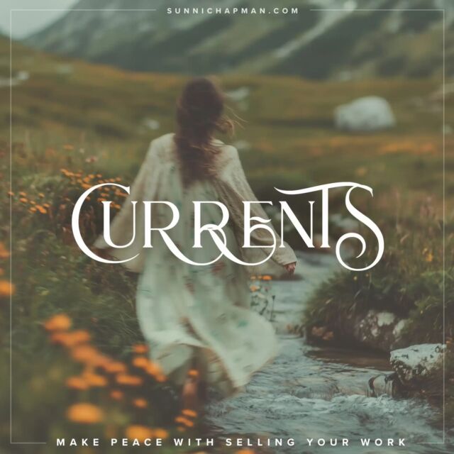 real talk about ads, the algorithm and the tender truths about showing up with your heart and soul work in this modern world. You can get Currents now (listen when you like) at link in bio or here: sunnichapman.com/currents