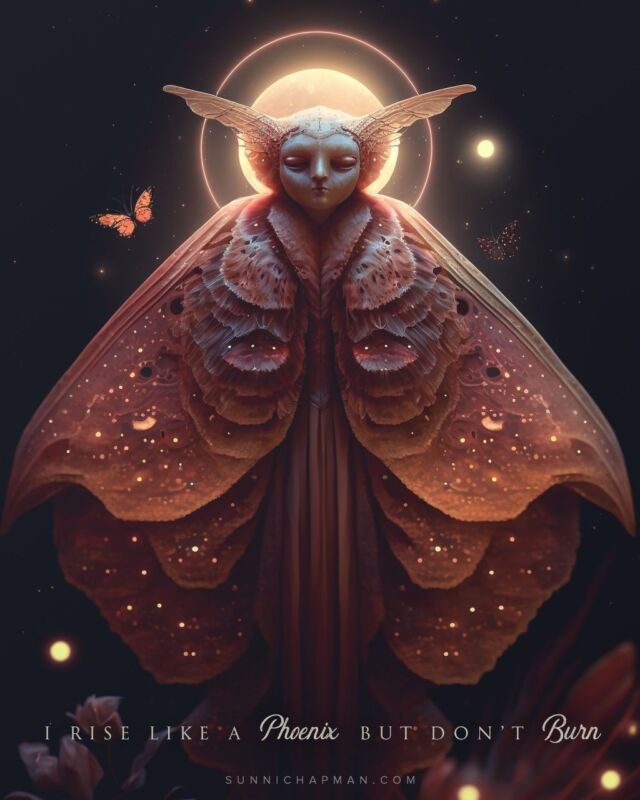 random pull from my very first guided oracle journey baby 🥹 Moth & Moon, maybe you need her right now. Here's this cards message:

Death & Rebirth need not be all that dramatic unless you desire it to be, my love.
 
You can rise from the ashes of what was with gentleness and grace too. Or you can torch it all and feel the holy sting of martyrdom, the choice is up to you!
 
No choice you make is wrong.
And no choice you are unable to make is wrong either.
 
Sometimes you need to create a great bonfire of dramatic flair because you do not yet realize there is any other way to do it —OR— simply because you freakin love it that way! Either way, it will serve you to bring awareness to how good this actually feels for you, and if you wish to continue to have such fanciful swings, or if it is simply a pattern that you’ve learned, believing that the more you suffer for something, the more dramatic it is, the more worthy or valuable you will be. 
 
Is that part of it for you? Or is it just a great love of theatrics?! Again, there is no wrong answer here, all expressions are equally beautiful and valuable. It’s just an opportunity for your greater awareness & choice.
 
The Phoenix rises from the ashes, but is not burned, this is simply an act of re-creation of the self. And this card is here to let you know that you may choose to do that more gently now if you so desire.

(moth & moon link in bio if you'd like to invite them into your inbox)